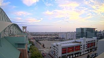 Weather camera view of Minute Maid Park.