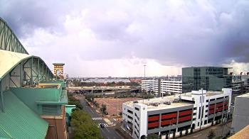 Weather camera view of Minute Maid Park.