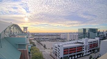 Weather camera view of Minute Maid Park.