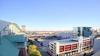 Weather camera view of Minute Maid Park.