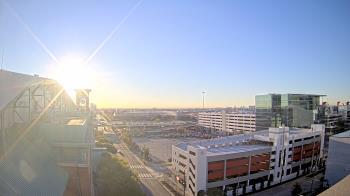 Weather camera view of Minute Maid Park.