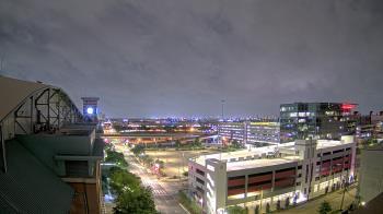 Weather camera view of Minute Maid Park.