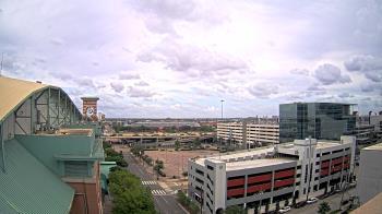 Weather camera view of Minute Maid Park.
