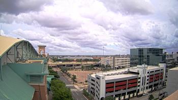 Weather camera view of Minute Maid Park.