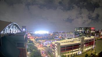 Weather camera view of Minute Maid Park.