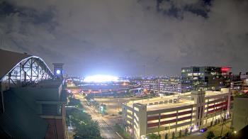 Weather camera view of Minute Maid Park.