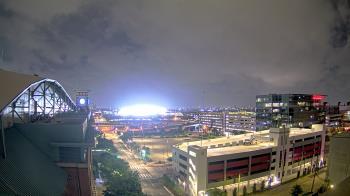 Weather camera view of Minute Maid Park.