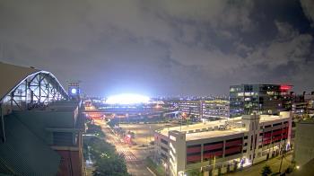 Weather camera view of Minute Maid Park.