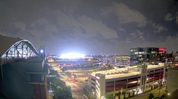 Weather camera view of Minute Maid Park.
