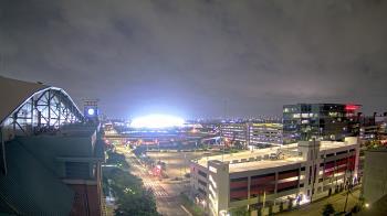 Weather camera view of Minute Maid Park.