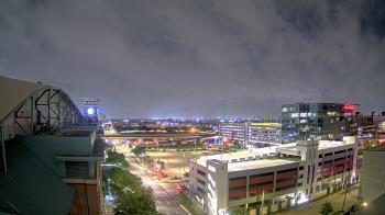Weather camera view of Minute Maid Park.