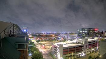 Weather camera view of Minute Maid Park.