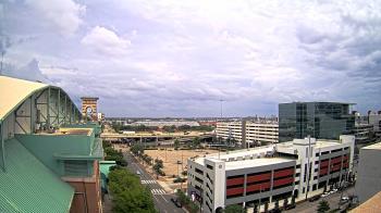 Weather camera view of Minute Maid Park.