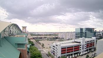 Weather camera view of Minute Maid Park.