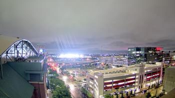 Weather camera view of Minute Maid Park.