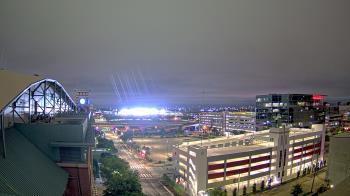 Weather camera view of Minute Maid Park.