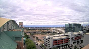 Weather camera view of Minute Maid Park.