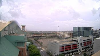 Weather camera view of Minute Maid Park.
