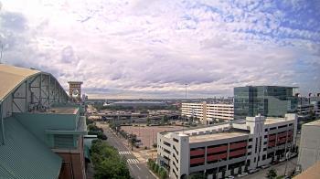 Weather camera view of Minute Maid Park.