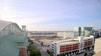 Weather camera view of Minute Maid Park.