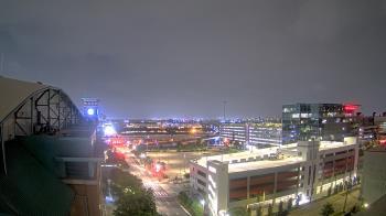 Weather camera view of Minute Maid Park.