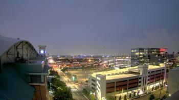 Weather camera view of Minute Maid Park.