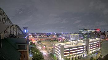 Weather camera view of Minute Maid Park.