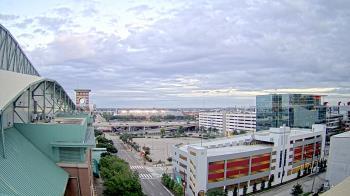 Weather camera view of Minute Maid Park.