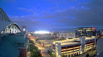 Weather camera view of Minute Maid Park.