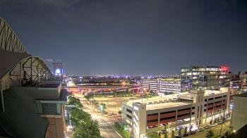 Weather camera view of Minute Maid Park.