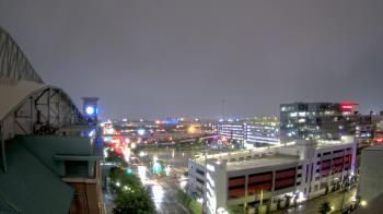 Weather camera view of Minute Maid Park.
