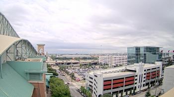 Weather camera view of Minute Maid Park.