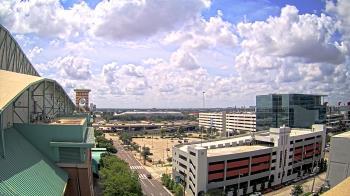 Weather camera view of Minute Maid Park.