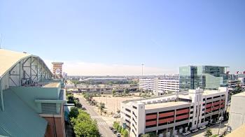 Weather camera view of Minute Maid Park.