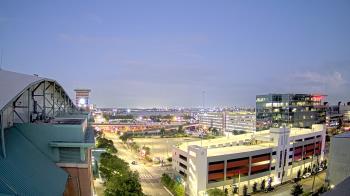 Weather camera view of Minute Maid Park.