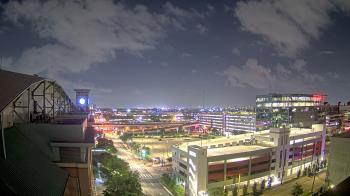 Weather camera view of Minute Maid Park.