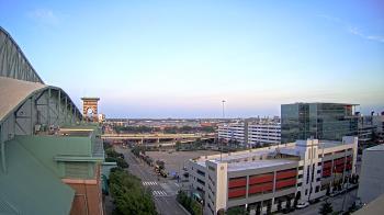 Weather camera view of Minute Maid Park.