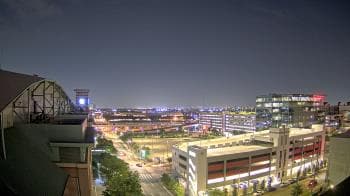 Weather camera view of Minute Maid Park.