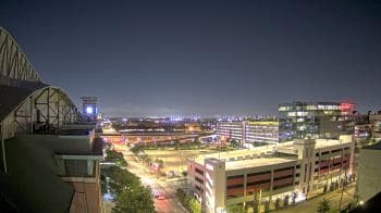 Weather camera view of Minute Maid Park.