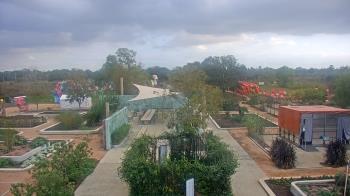 Weather camera view of Houston Botanic Garden.
