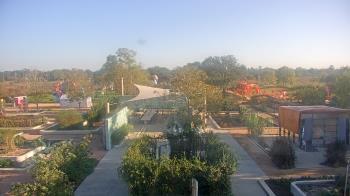 Weather camera view of Houston Botanic Garden.
