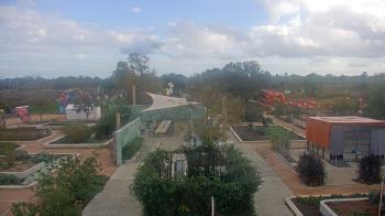 Weather camera view of Houston Botanic Garden.