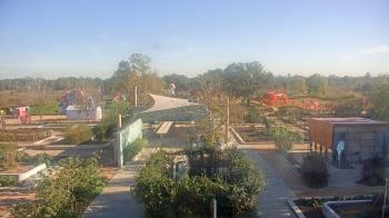Weather camera view of Houston Botanic Garden.