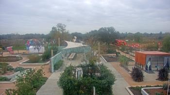Weather camera view of Houston Botanic Garden.