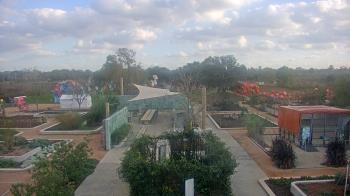 Weather camera view of Houston Botanic Garden.