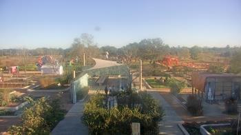 Weather camera view of Houston Botanic Garden.