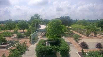 Weather camera view of Houston Botanic Garden.