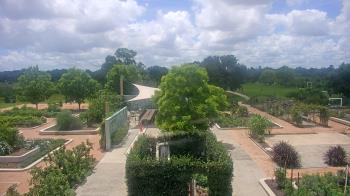 Weather camera view of Houston Botanic Garden.