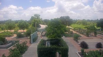 Weather camera view of Houston Botanic Garden.