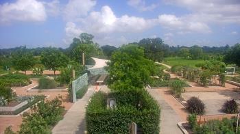 Weather camera view of Houston Botanic Garden.